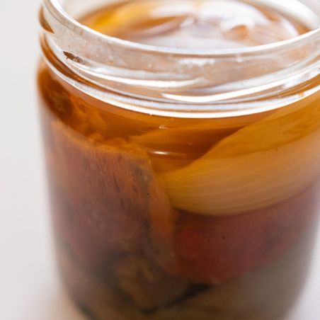 Escalivada asada a la leña de olivo en AOVE 315 g | Producto solidario