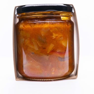 Pisto de verduras con pimiento asado 320 g | Producto solidario