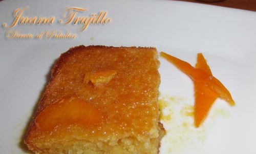 Pastel Jugoso de Mandarina